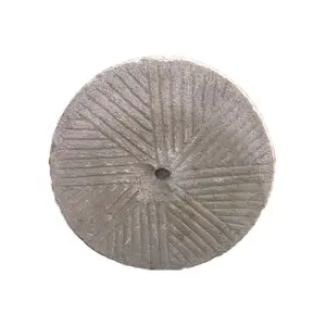 Piedra de molino tallada a mano, granito antiguo, grande, decorativo, a la venta