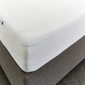 Venta al por mayor tamaño de la Reina terry tela impermeable protector de colchón hotel - Product Image 1