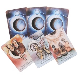 WJPC-de alta calidad de las <span class=keywords><strong>cartas</strong></span> del Tarot de impresión de tarjetas de Oracle y libro - Product Image 3