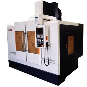 VMC1270LD 3 eixos CNC centro de Máquina vertical de metal moagem de usinagem VMC GSK SIEMENS 802D centros de mach CNC FANUC Controlador