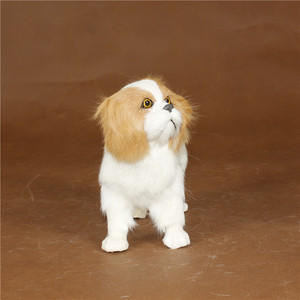 IL <span class=keywords><strong>Cane</strong></span> di Medie dimensioni di Pelliccia di <span class=keywords><strong>Cane</strong></span> pechinese di simulazione di Modelli animali di Arti e mestieri di Casa e la Fot - Product Image 5