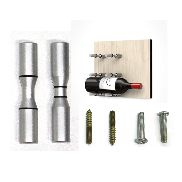 Оптовая продажа с фабрики, металлический винный крючок, индивидуальный цвет и размер, настенный винный стеллаж