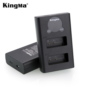 KingMa 2 pack de reemplazo 1040 mAh LP-E17 batería y cargador Micro USB para Canon EOS M3 M5 M6 rebelde SL2 T6i T6s Cámara - Product Image 3