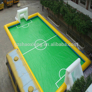 Campo de fútbol inflable del jabón del fútbol del nuevo juego interior del deporte de la venta caliente para el alquiler - Product Image 5