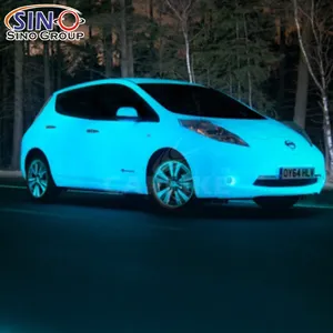 הכי חדש Photoluminescent אוטומטי רכב גלישה ויניל מדבקה