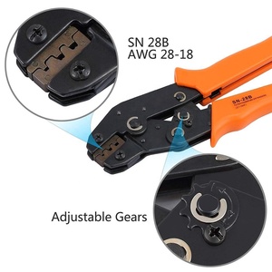 SN-28B <span class=keywords><strong>crimping</strong></span> उपकरण + 1550Pcs ड्यूपॉन्ट टर्मिनल हाथ उपकरण सेट टर्मिनलों दबाना किट सेट