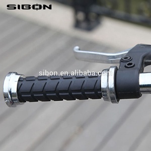 SIBON B0300114 24&quot; V Brake Suspension Fork Aluminium Alloy <strong>Rim</strong> &amp; Stem Black Chinese Adult <strong>Chopper</strong> <strong>Bicycle</strong>