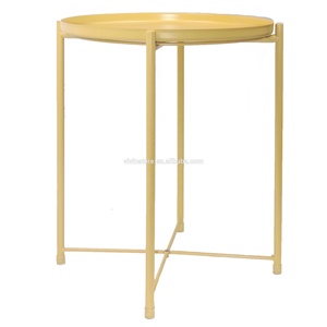 Eisen rohr Metallplatte Kreis Regal Lagerung Couch tisch