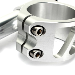 Haute résistance légère CNC Billet <span class=keywords><strong>moto</strong></span> 50 mm guidon Clip - ons pour <span class=keywords><strong>SUZUKI</strong></span> <span class=keywords><strong>GSX</strong></span> R 1100 - Product Image 4