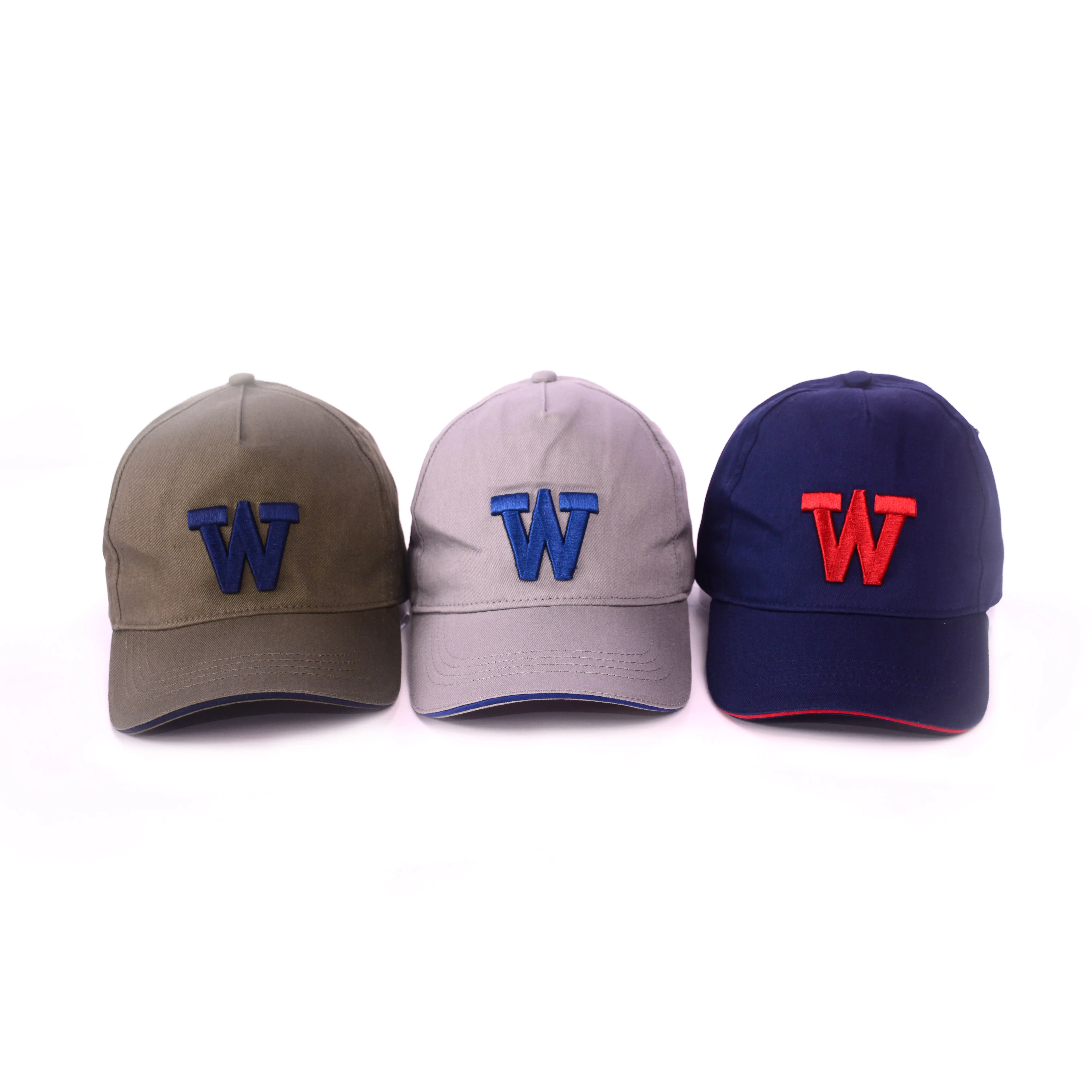 Customized 3d Embroidery logo baseball cap boy breathable sports cap summer