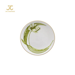 Placas bordeadas borde impresas aduana barata del cargador del oro blanco para casarse <span class=keywords><strong>el</strong></span> <span class=keywords><strong>restaurante</strong></span> usado - Product Image 4