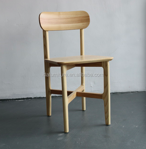 Zeitraum 1.3 Ki Hyun Kim chaise en bois chêne restaurant chaise d'hôtel - Product Image 1