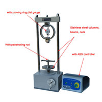 Presse CBR STCBR-1 dans la machine d'essai de laboratoire