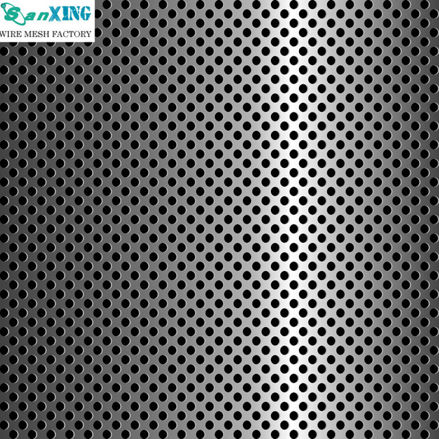 Galvanized Perforated Metal Mesh Aluminum Mesh Speaker Grille Perforated Sheet