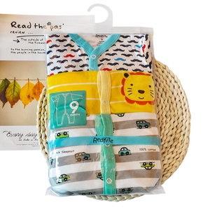 Combinaison bébé en coton doux et mignon, tricotée, 3 pièces, nouveau design aléatoire Redkite, 100% coton - Product Image 3