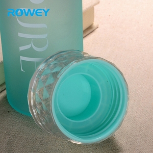 Haute qualité personnalisé plat coloré bleu <span class=keywords><strong>voss</strong></span> verre sport boire des bouteilles d'<span class=keywords><strong>eau</strong></span> - Product Image 1