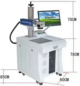 Desktop Fiber Laser Kennzeichnung Maschine 30 w 20 w 30 w Druck Fibre Laser Kennzeichnung Faser Laser Gravur Maschine