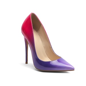 <span class=keywords><strong>2022</strong></span> de moda MOQ 5 pares punta degradado claro tacones resbalón en el vestido de las mujeres zapatos - Product Image 3