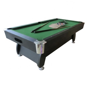 Table de <span class=keywords><strong>billard</strong></span> classique de sport pour jeux de famille, option de couleur du tissu gris/rouge/jaune/bleu/vert - Product Image 3