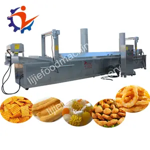 Pani Puri Potato Chips Frying Making Falafel Machine Automatic Fryer