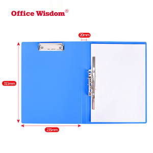 Chất Lượng cao Đôi Mạnh Mẽ Clip Dài Đòn Bẩy Kẹp giấy tập tin chất kết dính A4 kích thước PP 2 kim loại kẹp đòn bẩy vòm tập tin thư mục - Product Image 2