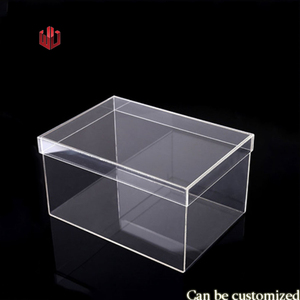 De alta calidad caja de acrílico transparente con <span class=keywords><strong>tapas</strong></span> para <span class=keywords><strong>la</strong></span> <span class=keywords><strong>tienda</strong></span> y supermercado - Product Image 2