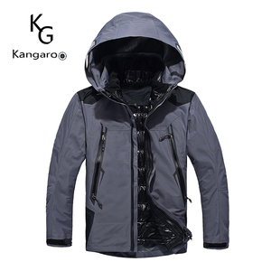 Servicio de Oem fabricante de encargo hombre engrosamiento nieve Winterjacket - Product Image 5