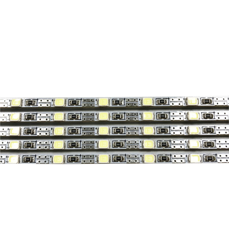 Высокая яркость 50 см 5 в 45 светодиодов ширина 3 мм pcb SMD2835 Светодиодная жесткая полоса освещения