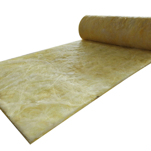 Fuego de lana de vidrio de aislamiento de 2 pulgadas 50 kg <span class=keywords><strong>m3</strong></span> densidad rígido aislamiento de lana de vidrio rollo para pisos - Product Image 5