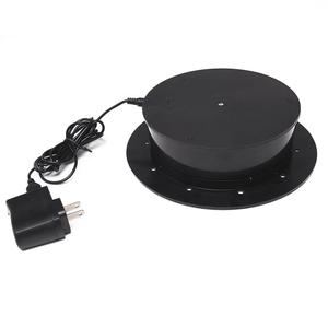 Di velluto <span class=keywords><strong>nero</strong></span> top elettrico motorizzato giradischi display <span class=keywords><strong>fotografia</strong></span> 20 centimetri tavola rotante per la fucilazione della foto - Product Image 5