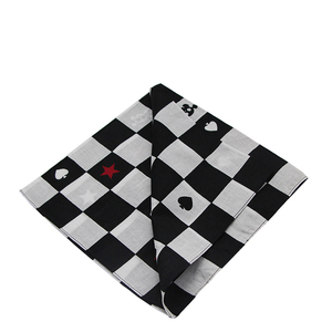 Dello Schermo personalizzato di Stampa Nero Bianco di Cotone Hip Hop <span class=keywords><strong>Bandana</strong></span> <span class=keywords><strong>per</strong></span> i <span class=keywords><strong>Capelli</strong></span> - Product Image 2
