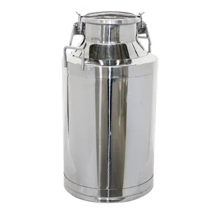 dairy equipment stainless steel milk cans with handle