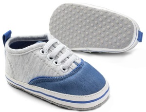 Toile Chaussures Bébé Pralkalker Nouveau-Né En Gros Baskets Gowalk Chaussures Décontractées - Product Image 4
