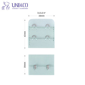 Nude Beige <span class=keywords><strong>carne</strong></span> piel Triple bucle gancho y ojo cinta corsé sujetador Lencería sujetador - Product Image 2