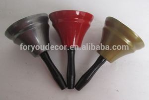 2 tamaño fuerte de Navidad cromado con mango de plástico jingle bell - Product Image 3