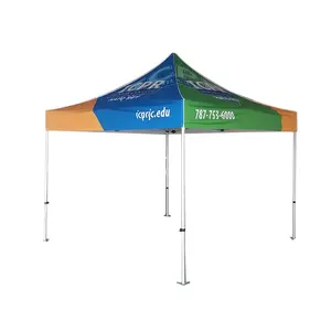 Free Design Trade Show Tent Canopy 10 × 10 Outdoor Advertising Pop Up Gazebo