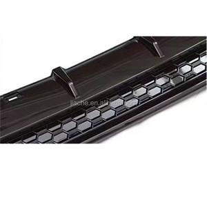 Lame de pare-choc arrière en fibre de carbone, accessoire de voiture, Volkswagen Golf 7 7.5 MK7.5 Standard et <span class=keywords><strong>GTI</strong></span> 2017 <span class=keywords><strong>2018</strong></span> 2019 R, PP en plastique noir - Product Image 5