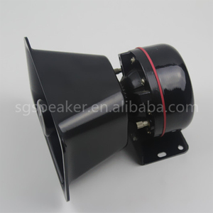 Aluminio/plástico ABS crujiente sonido penetrante 16 ohm altavoz de la <span class=keywords><strong>sirena</strong></span> - Product Image 4