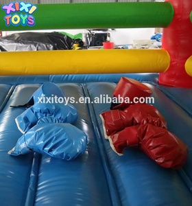 XIXI penggunaan komersial Dia 5m anak-anak/dewasa Arena tinju tiup permainan interaktif olahraga dengan sarung tinju raksasa - Product Image 5