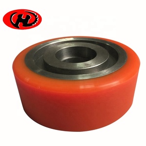 Roues de <span class=keywords><strong>chariot</strong></span> élévateur à fourche KANGHEFU applicables à <span class=keywords><strong>Linde</strong></span> T20sp, roues en polyuréthane, roues de charge 0009933803, <span class=keywords><strong>chariot</strong></span> élévateur électrique, polyuréthane 125*60 3 - Product Image 3