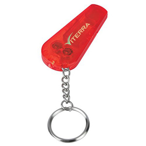 Indispensable regalos linterna LED ayuda silbato llavero con Escape silbato - Product Image 1
