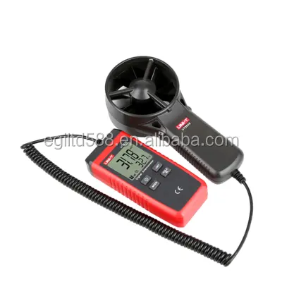 UNI-T UT363S แบบพกพาความเร็วลมวัด Anemometer 30เมตร/วินาที LCD Electronic Tachometer Backlight