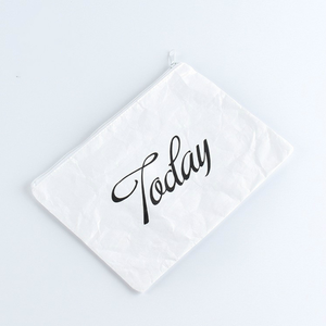 Logo personalizzato stampa fantasia mini piccolo impermeabile lavabile eco <span class=keywords><strong>fiendly</strong></span> tyvek dupont portafoglio di carta sacchetto portamonete per donna uomo - Product Image 5