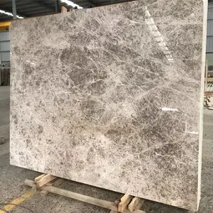 Marble Stone Factory Luna Grigio Billiemi Grey Marble Gray Emperador Stone 36x36 Polished