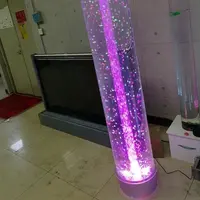 Big Customized Floor Standing LED Bubble Tube