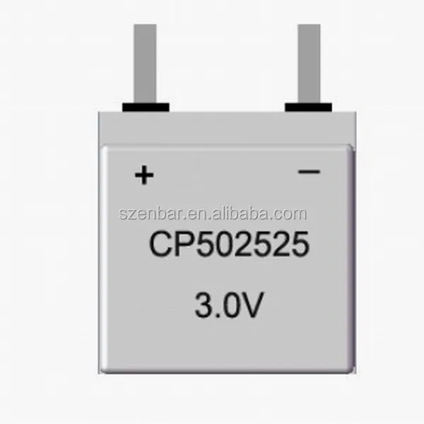 MSDS CE 승인 높은 보안 배터리 CP502525 3 볼트 550 미리암페르하우어