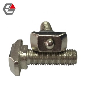 Cabeza de martillo T perno de cabeza con la bola y la primavera - Product Image 1