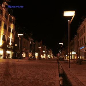 Sparco Tùy Chỉnh Nhôm/Thép Không Gỉ/Thép Mạ Kẽm Đơn Cánh Tay Ánh Sáng Cực Hình Nón Năng Lượng Mặt Trời Dẫn Ánh Sáng Đường Phố Với Cực - Product Image 4