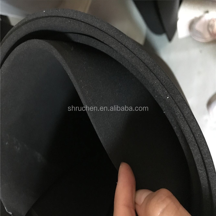 Черный с закрытыми порами пены epdm резиновые листы термостойкие резиновый лист изоляции