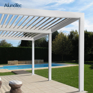 Pérgola moderna al aire libre <span class=keywords><strong>del</strong></span> <span class=keywords><strong>mirador</strong></span> <span class=keywords><strong>del</strong></span> jardín <span class=keywords><strong>del</strong></span> tejado de las lumbreras de la sombra de Sun con llevado - Product Image 5